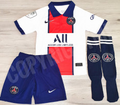 Compleu Echipament fotbal pentru copii 6 ani PSG NEYMAR noul model 2021 foto