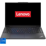 Laptop Lenovo 16&amp;#039;&amp;#039; ThinkPad E16 Gen 1, WUXGA IPS, Procesor Intel&reg; Core&trade; i7-13700H (24M Cache, up to 5.00 GHz), 16GB DDR4, 512GB SSD, Intel I
