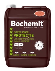 Bochemit Forte Profi maro - protectie lemn in contact cu solul 5kg