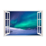 Autocolant decorativ, Fereastra, Multicolor, 83 cm, 535STC