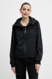 PLEIN SPORT geacă culoarea negru, de tranzitie, SAEC WRB1474 STE003N
