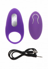 Inel penis cu vibratii si telecomanda wireless foto