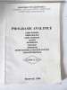 Programe analitice clasa a V-a (5) Bucuresti 1996 Ministerul Invatamantului