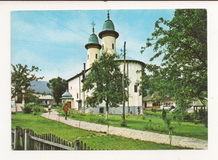RF38 -Carte Postala- Manastirea Varatec, circulata 1974