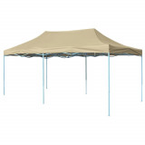 42507 Foldable Tent Pop-Up 3x6 m Cream White GartenMobel Dekor, vidaXL