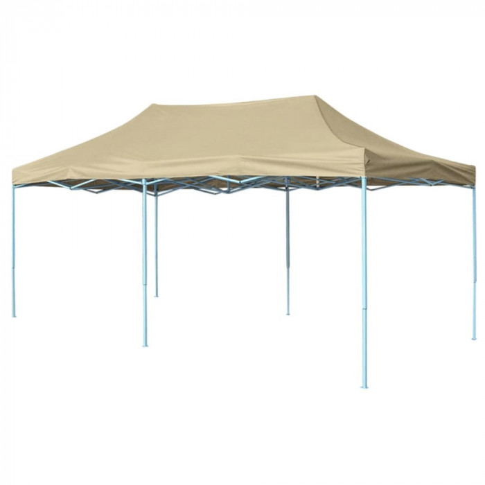 42507 Foldable Tent Pop-Up 3x6 m Cream White GartenMobel Dekor