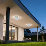 Aplica LED de exterior AX315/218WH, IP65, alb, pentru terasa si fatada