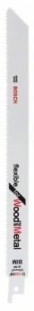 Panza de ferastrau sabie S 1122 HF Flexible for Wood and Metal set 5 buc. - 3165140093576 foto