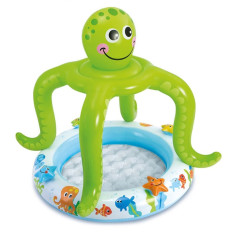 Piscina gonflabila Intex Octopus Baby 57115NP, pentru copii, 102 x 104 cm foto