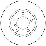 Disc frana fata TRW DF1538