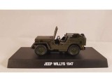 Macheta Jeep Willis 1947 Carabinieri, 1:43 Atlas