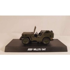 Macheta Jeep Willis 1947 Carabinieri, 1:43 Atlas