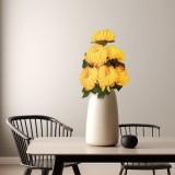 Planta artificiala decorativa - Crizantema galbena - 12 x 58 cm Best CarHome