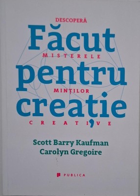 Facut pentru creatie. Descopera misterele mintilor creative - Scott Barry Kaufman, Carolyn Gregoire foto