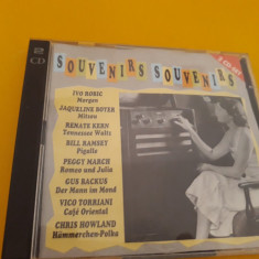 DUBLU DISC VARIOUS-SOUVENIRS SOUVENIRS 2 X CD ORIGINALE GERMANIA