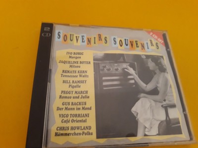 DUBLU DISC VARIOUS-SOUVENIRS SOUVENIRS 2 X CD ORIGINALE GERMANIA foto