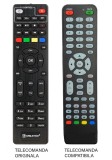 Telecomanda inlocuitoare compatibila TV CABLETECH URZ0336 (673)