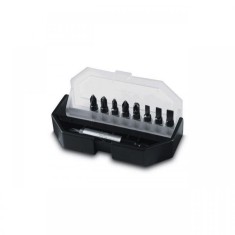 Set 10 piese, varfuri (biti) 25 mm SL, PH, PZ cu adaptor STANLEY 1/4&quot;