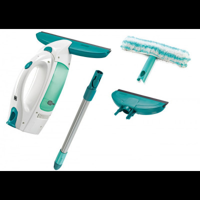 Set aspirator geam Leifheit Dry &amp;amp; clean (coada, spalator si duza mica) foto