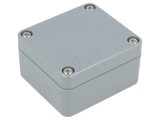 Carcasă universală ABS gri &icirc;nchis IP65 58x64x35mm