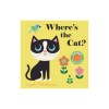 Carte pentru copii Where's the Cat? Ingela Arrhenius, carte cu clapete si oglinda, interactiva, bebelusi si prescolari