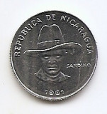 Nicaragua 10 Centavos 1981 Aluminiu, CL10, 19.5 mm KM-50