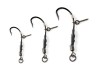 Carlige EXTRA CARP Carp Rig 777P, Nr 6, 3 Buc/Plic, Negru