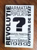 Armata, Securitatea, Populatia - Gen. Marin Pancea, autograf / R3S