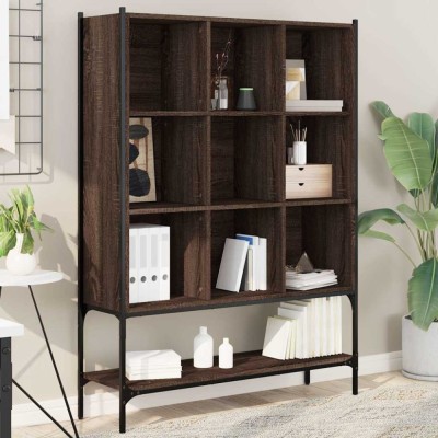 vidaXL Bibliotecă, stejar maro, 102x30x141,5 cm, lemn prelucrat 3214333 foto