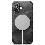 Husa silicon Ringke - Onyx MagSafe - iPhone 17 - Camo Black