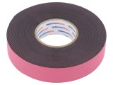 Bandă Autoamalgamantă Neagră 19mm x 6.7m Helatape Power600