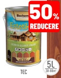 Cumpara ieftin Lazura lemn Bochemit Estetik Clasic 5L, tec, protectie UV