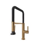 Cumpara ieftin Baterie Bucatarie Goodhome Kamut Bronz, Dus Extractabil, Cartus Ceramic 35mm, Alama, Monocomanda, Pipa Pivotanta, Design Modern