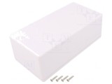 Carcasă Universală Albă ABS 85.5x170x60.5mm