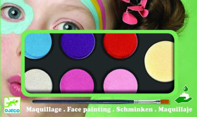 Culori make-up non alergice Djeco, pastel foto
