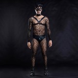 Costum Barbati Catman 6 Piese, Negru, S/M