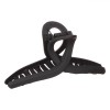 Clamă Păr Femei, Negru Mat, Model Buclă, 11 cm, Oem