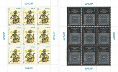 |Macedonia, minicoli, Europa CEPT, 2003, MNH foto