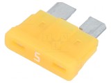Siguranță Auto 5A 12VDC 19mm SMART GLOW