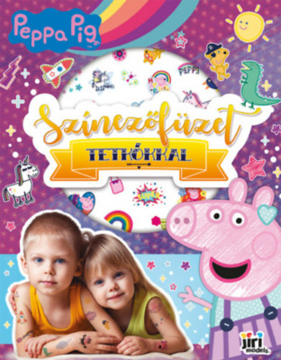 Sz&amp;iacute;nezőf&amp;uuml;zet tetk&amp;oacute;kkal - Peppa malac foto