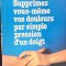 SUPPRIMEZ VOUS-MEME VOS DOULEURS PAR SIMPLE PRESSION D&#039;UN DOIGT-ROGER DALET-330644