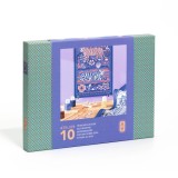 Atelier creativ 10 pentru adulti Pictura pe matase, Djeco