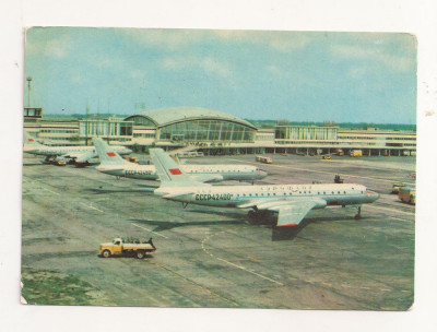 FA49-Carte Postala- UCRAINA - Kiev, Aeroportul Borispil, necirculata 1970 foto