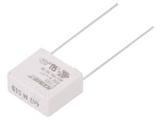 Condensator de h&acirc;rtie Y1 4,7nF 500VAC 15mm THT P295