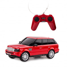 MASINA CU TELECOMANDA RANGE ROVER SPORT ROSU CU SCARA 1 LA 24 foto