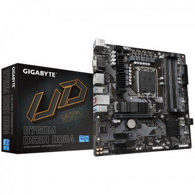 Mb gigabyte b760m ds3h lga1700 ddr4 foto