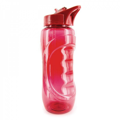 Sticla Sport din plastic cu pai, 900 ml foto