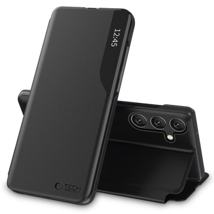 Husa Samsung A26 5G a266 Flip Smart View Negru