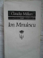 Despre Ion Minulescu - Claudia Millian ,271219 foto