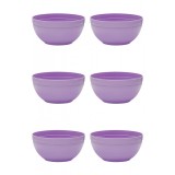 Set boluri, 6 piese, 2.5 l, Plastic, Mov